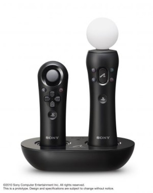 PlayStation Move Controller mit Ladeschale (Foto: Sony Computer Entertainment)