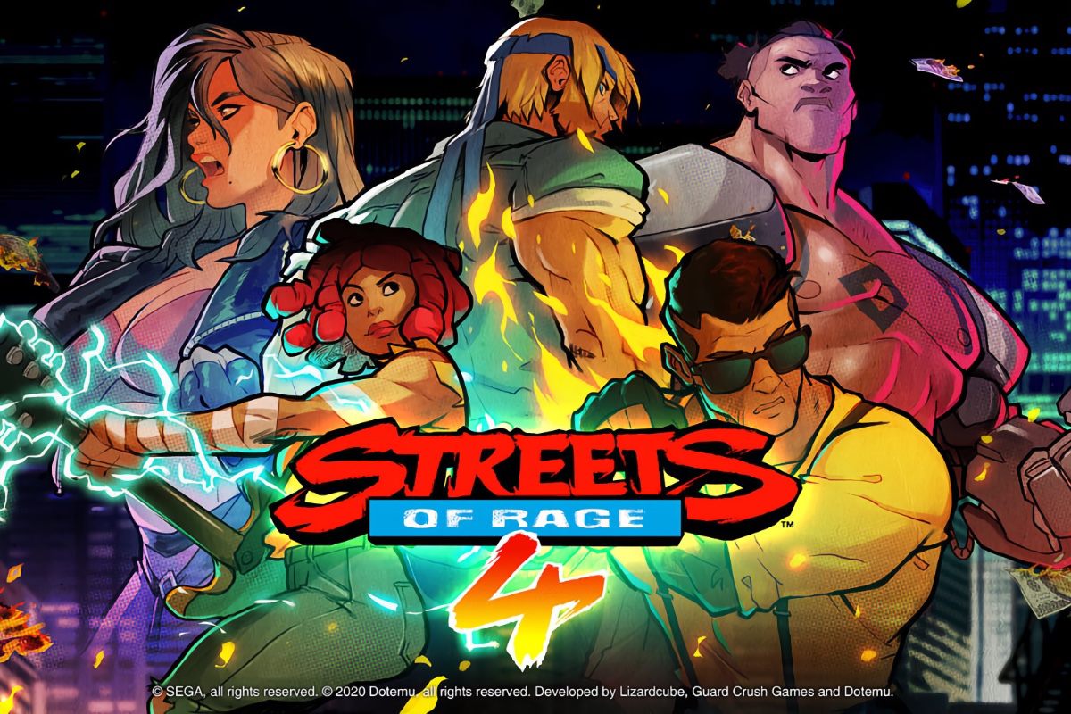 Streets of Rage 4 ab 30. April 2020 erhältlich