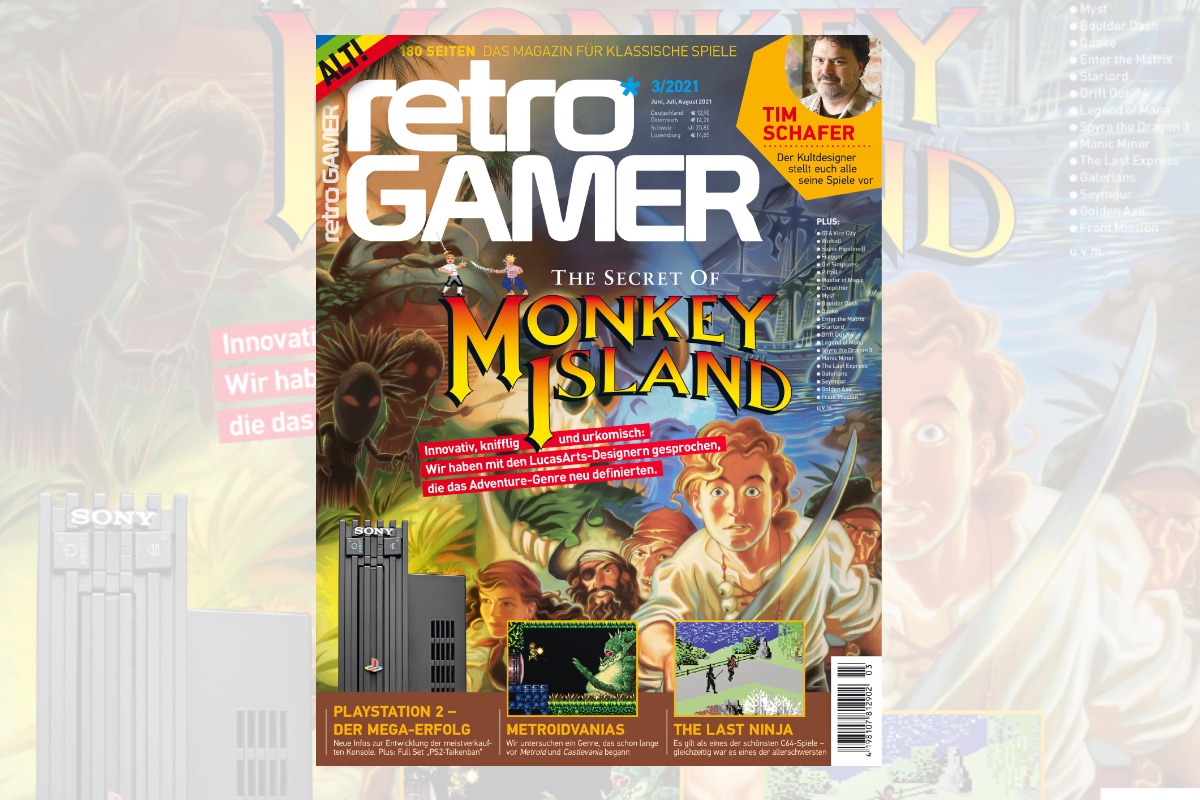 Retro-Magazin Retro Gamer Ausgabe 03/2021 jetzt erhältlich