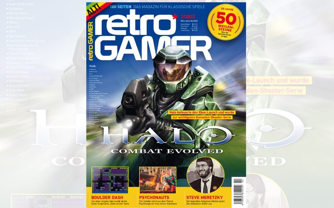Retro-Magazin Retro Gamer Ausgabe 02/2022 jetzt erhältlich