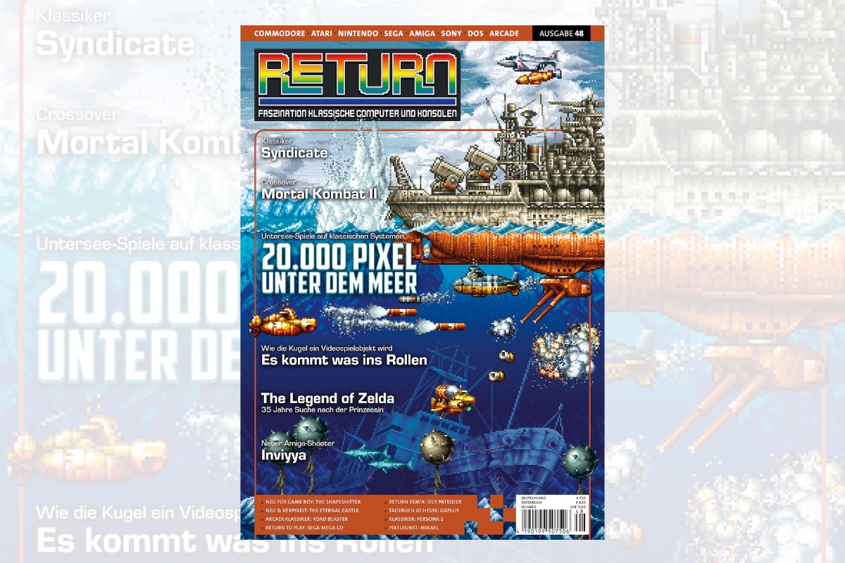 Retro-Magazin RETURN Ausgabe 48 (2022) jetzt erhältlich
