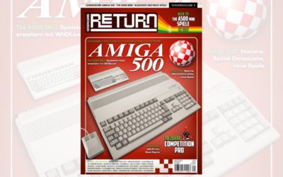 Retro-Magazin RETURN Sonderheft 1 – Amiga 500 und The A500 mini jetzt erhältlich