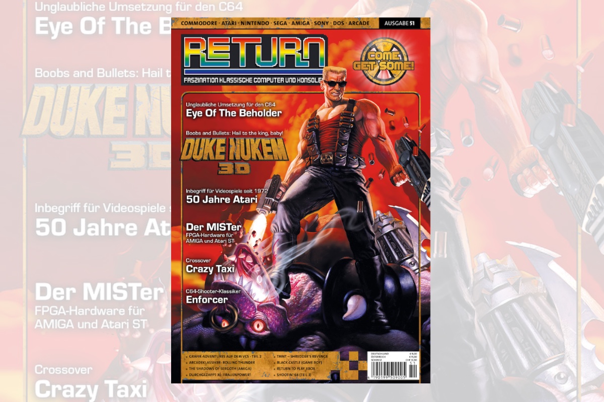 Retro-Magazin RETURN Ausgabe 51 (2022) jetzt erhältlich