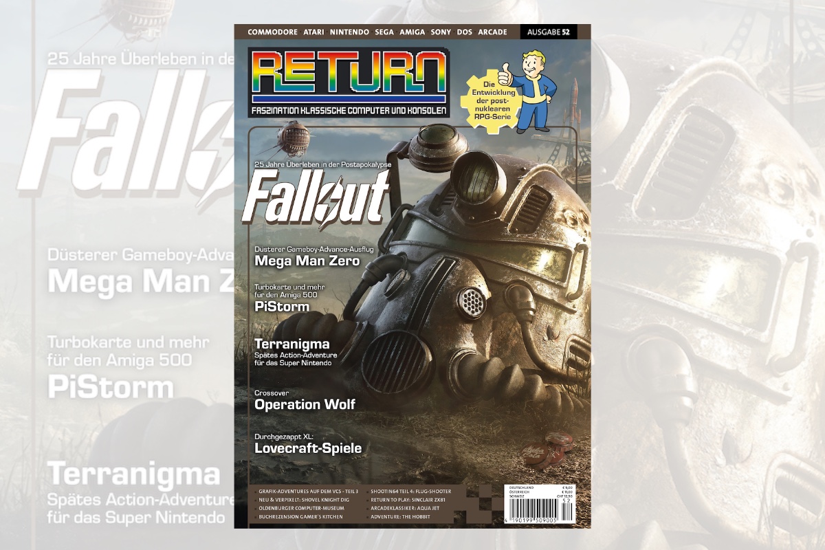 Retro-Magazin RETURN Ausgabe 52 (2023) jetzt erhältlich